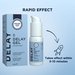 Fast effect within 5-10 minutes of the Mister Size Delay Gel