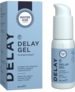 Mister Size Delay Gel carton and pump dispenser bottle
